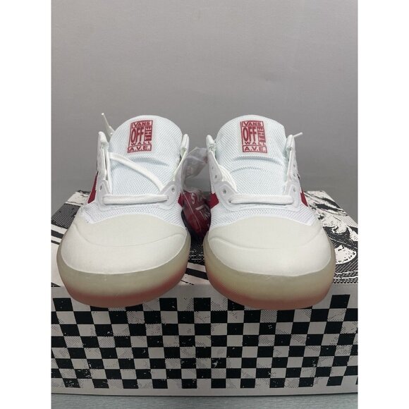 VANS AVE SKATE SPORT LEATHER  WHITE SHOES MEN'S SIZE 5.5 - Picture 12 of 16